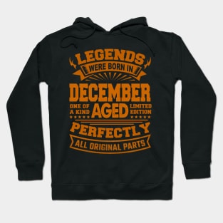 Legends Were Born in December Hoodie